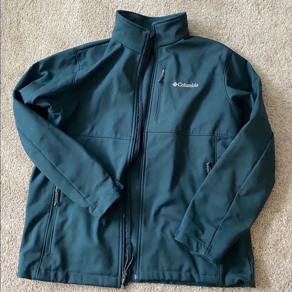 Columbia jacket lined.